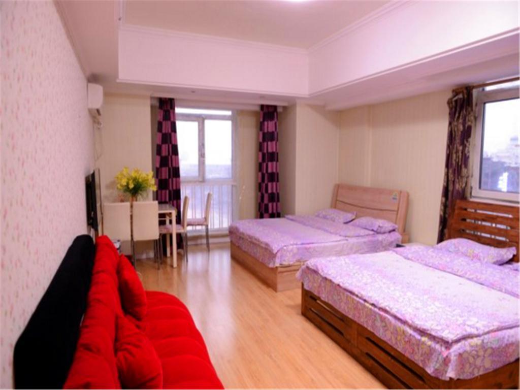 Green Express Apartment Harbin West Railway Station Chambre photo